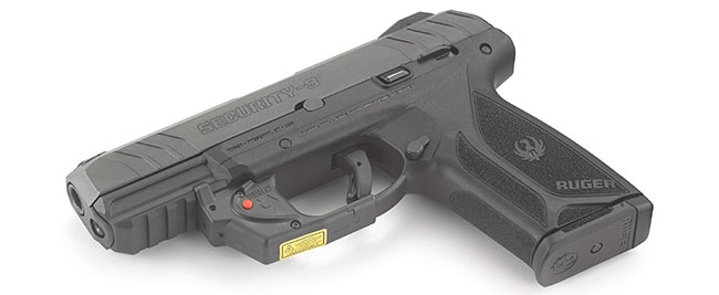 The Security-9 with Viridian E-Series Red Laser