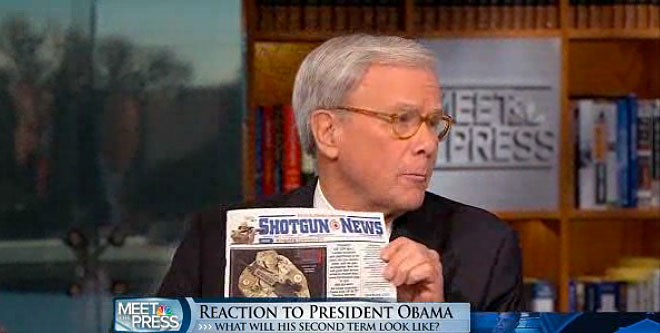 Firearms News Gets Unexpected Plug from Tom Brokaw on 'Meet the Press'
