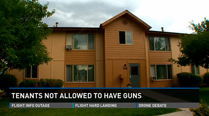 Colorado Landlord: Lose Guns or Leave