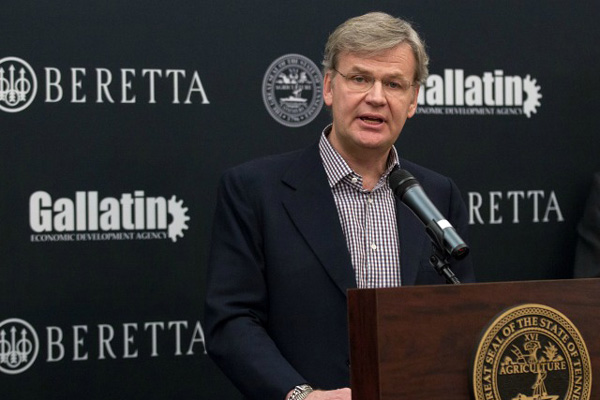 Beretta To Open Tennessee Plant