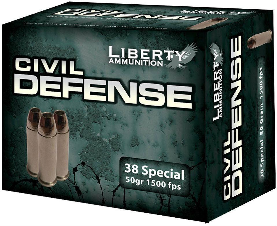 Liberty .38 Special Civil Defense Ammunition