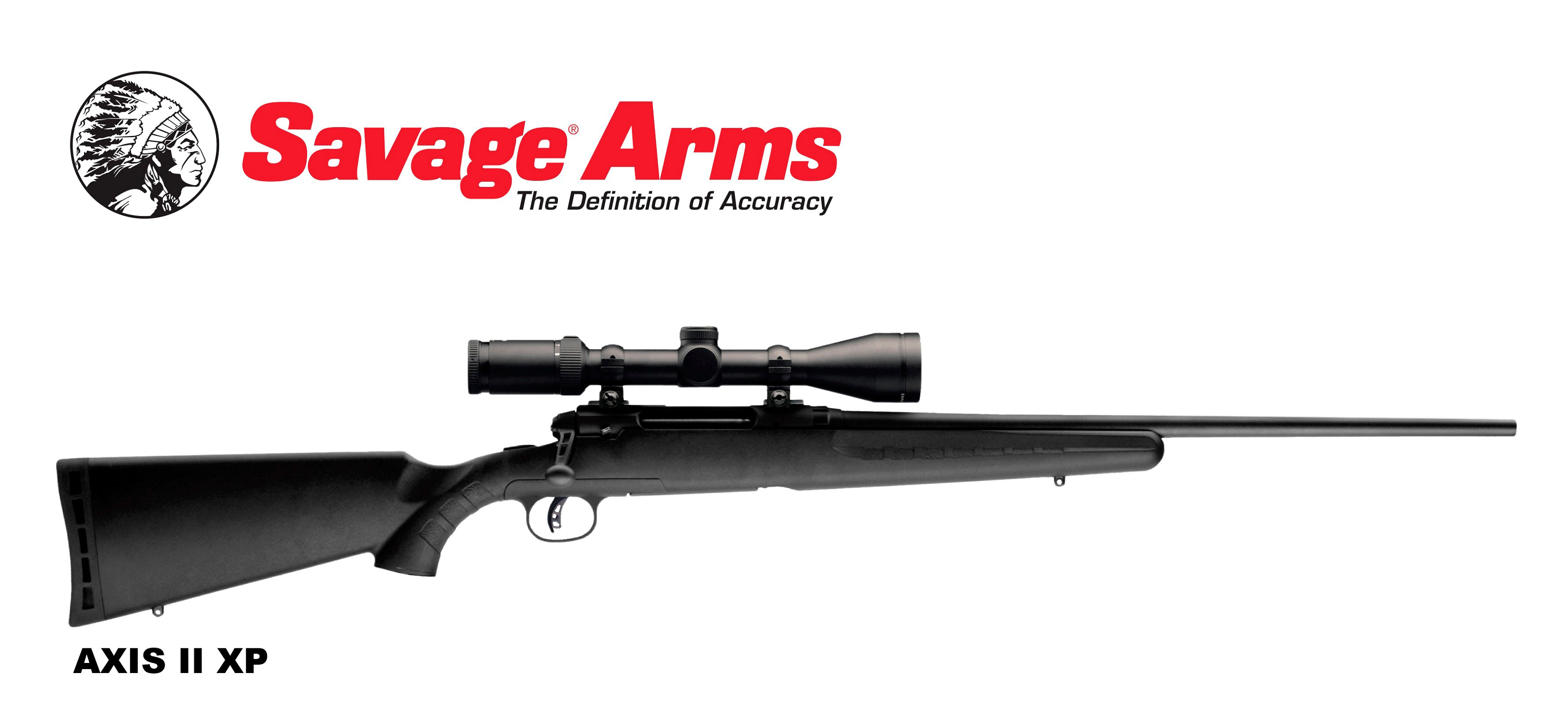 Savage Axis II XP Rifle w/Weaver Scope