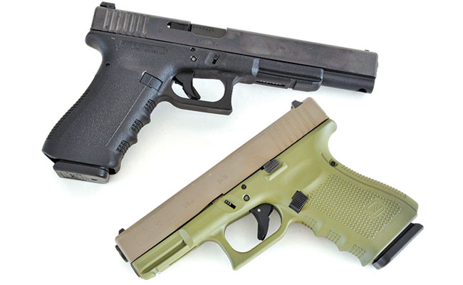 Glock 19 and 17L - The 'Biggest' 9mm Pistols