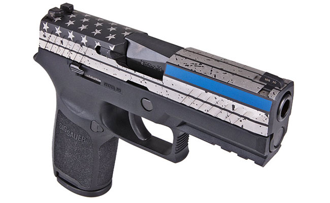 SIG Thin Blue Line P320 Pistol Introduced to Law Enforcement